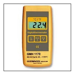 Thermomètre numérique GMH 1170 – Type K, haute précision