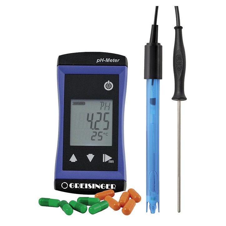 Set complet pour mesure pH/température Set complet pour mesure pH/température