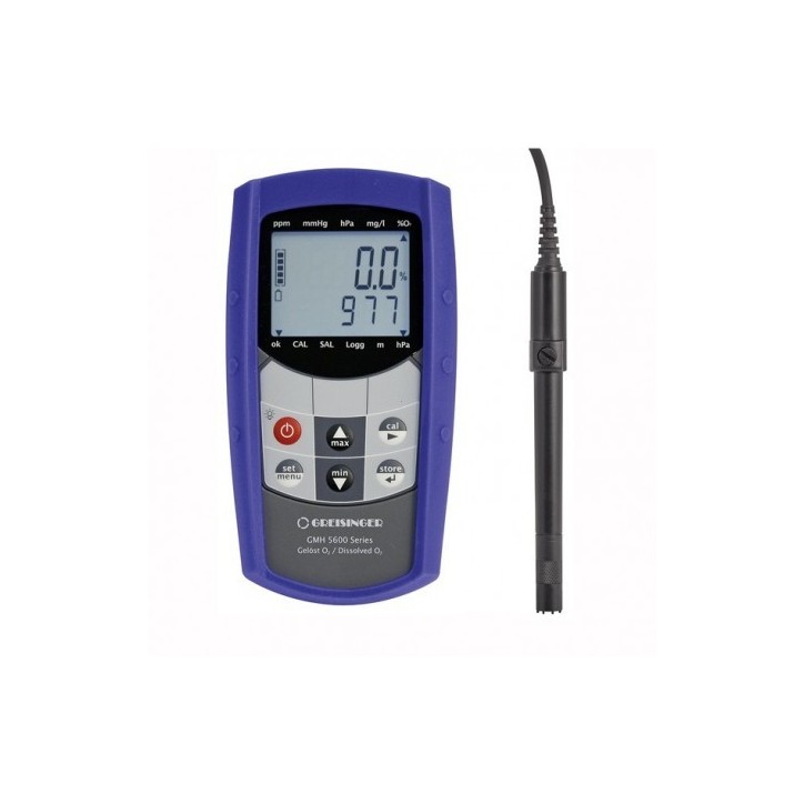 APPAREIL DE MESURE PORTATIF ETANCHE POUR MESURER L'OXYGENE DISSOUS DANS L'EAU APPAREIL DE MESURE PORTATIF ETANCHE POUR MESURER L'OXYGENE DISSOUS DANS L'EAU