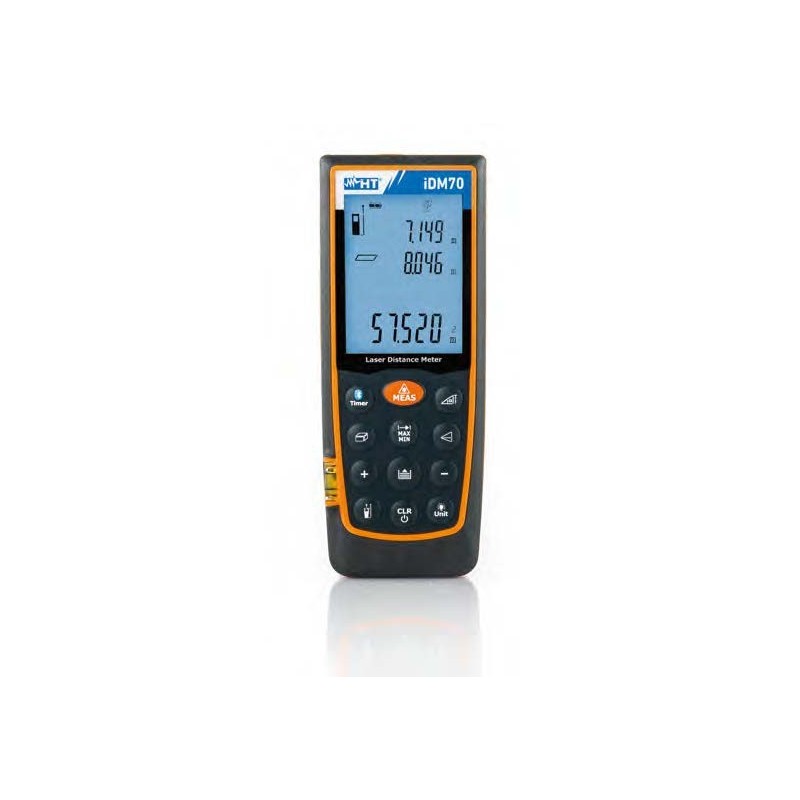 Distancemètre laser avec portée 70 m, inclinomètre et interface bluetooth