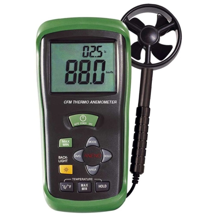 Dnémomètre / Débitmètre / thermomètre capteur à ailettes 6190si Dnémomètre / Débitmètre / thermomètre capteur à ailettes 6190si