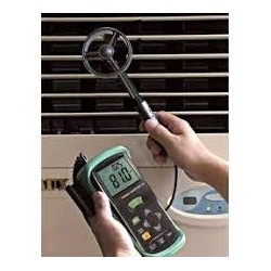Dnémomètre / Débitmètre / thermomètre capteur à ailettes 6190si