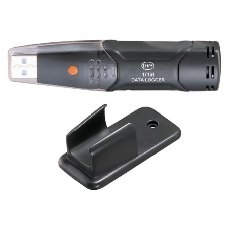 Enregistreur - Thermomètre / Hygromètre ambiant - Alarme LED - Sortie USB vers PC + logiciel	0171SI