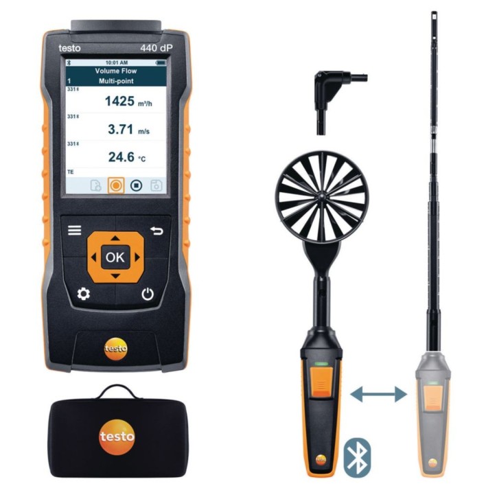 Analyseur de Climat avec Capteur de Pression Différentielle Intégré