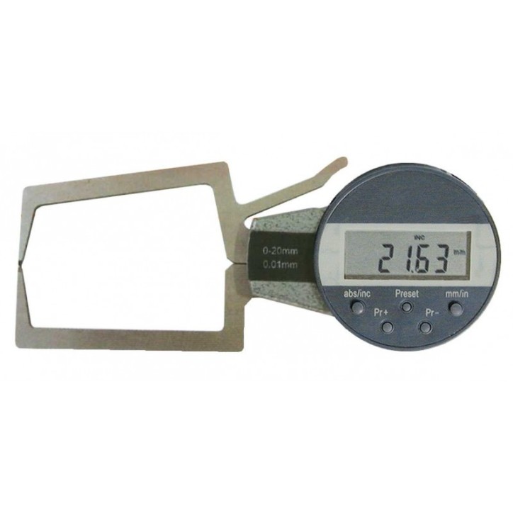 Palpeur Digital Extérieur 0-20 mm pour Mesures de Précision