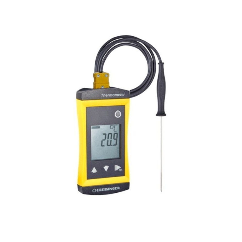 Thermomètre de précision avec sonde à immersion,Ø3 mm