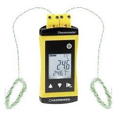Thermomètre 2 canaux – Mesure fiable avec alarme intégrée