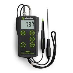 pH-mètre/température portable – Mesure précise pour industrie alimentaire et laboratoires