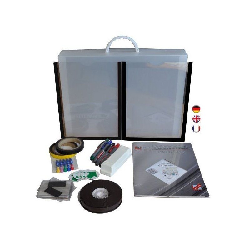 Kit de Démarrage – Mallette VSM (Version Française) pour Formation et Gestion de Flux