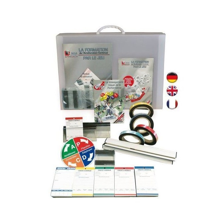 Mallette PDCA / TPM / Suggestion – Outil de Formation et d’Amélioration Continue