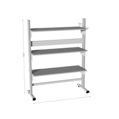 MOBIPOST 300A – Mobilier ergonomique pour postes PC et environnements informatiques