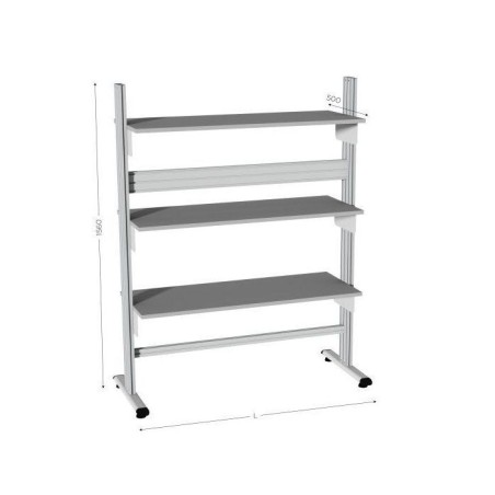 MOBIPOST 300A – Mobilier ergonomique pour postes PC et environnements informatiques