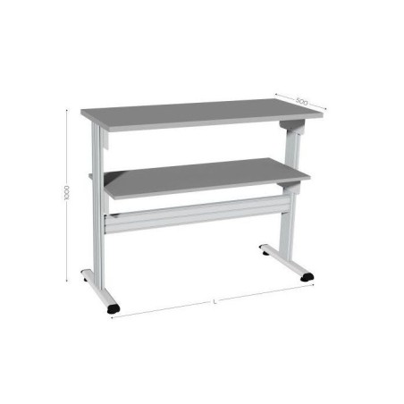 MOBIPOST 300B – Mobilier ergonomique pour postes PC et environnements informatiques