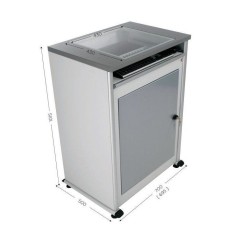 MOBIPOST 500B – Armoire sécurisée et ergonomique pour postes PC et équipements informatiques