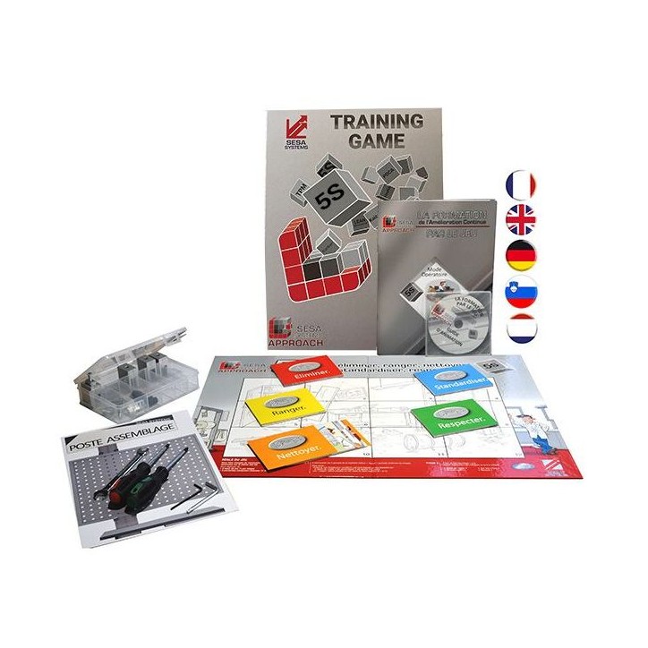 Jeu 5S – Formation et Sensibilisation en Management Lean (Français)