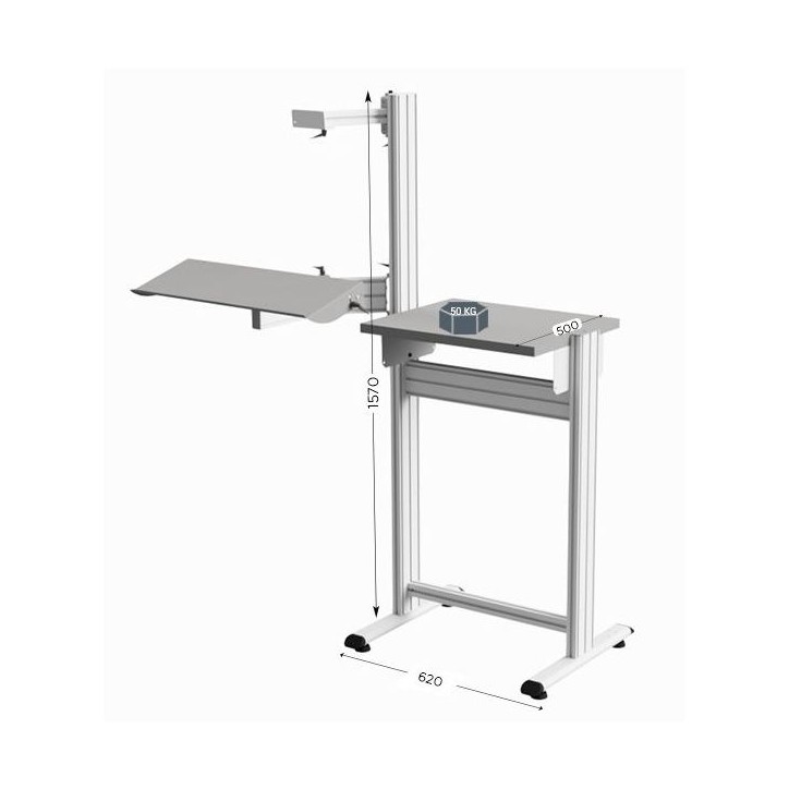 MOBIPOST 600B – Poste de Travail pour Imprimante MOBIPOST 600B – Poste de Travail pour Imprimante