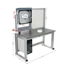 MOBIPOST 3000A – Poste informatique robuste et ergonomique pour environnements professionnels