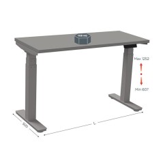 QUALIPOST 620B ERGO – Poste industriel électrique ergonomique et modulable