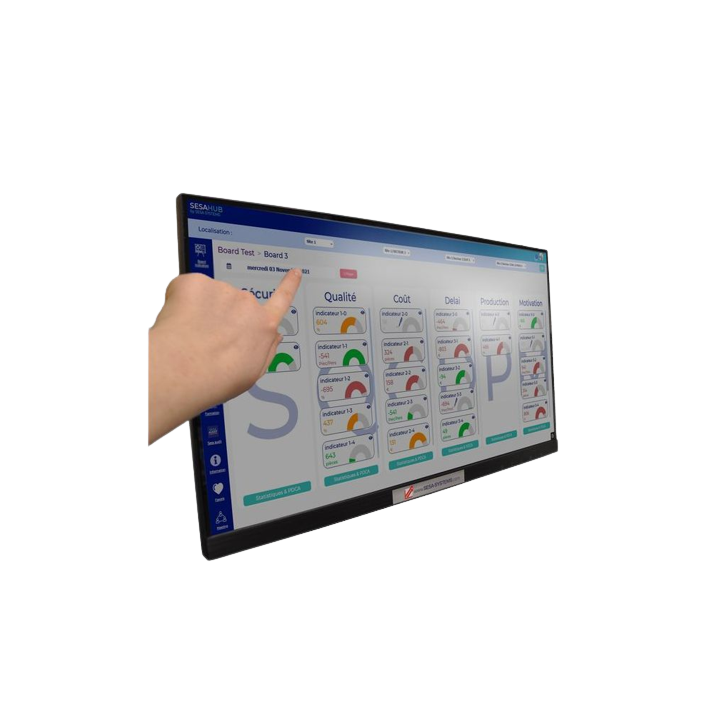 E-docboard 21.5" – Solution de Visualisation au Poste de Travail