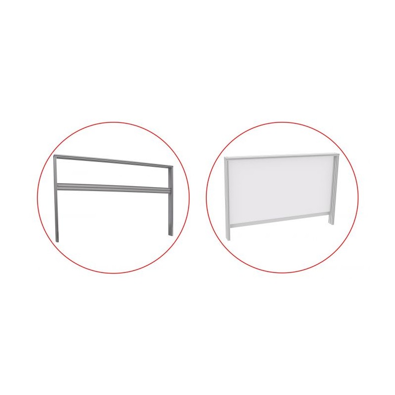 Fond Arrière en Tôle Blanche Vernie – Accessoire Industriel Fond Arrière en Tôle Blanche Vernie – Accessoire Industriel