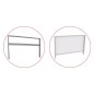 Fond Arrière en Tôle Blanche Vernie – Accessoire Industriel Fond Arrière en Tôle Blanche Vernie – Accessoire Industriel