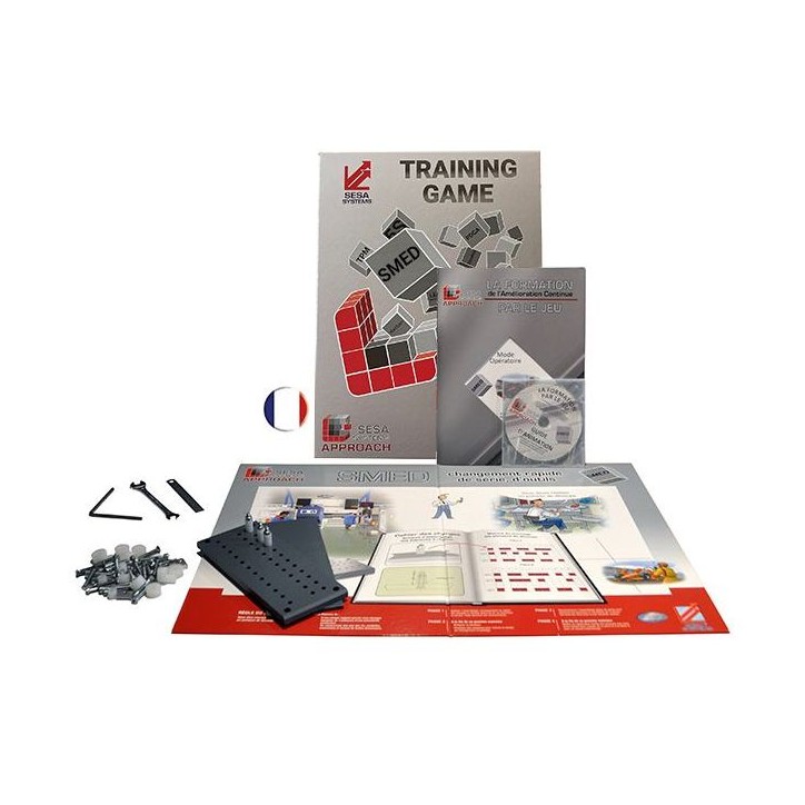 Jeu SMED en Français – Formation et Optimisation des Temps de Changement