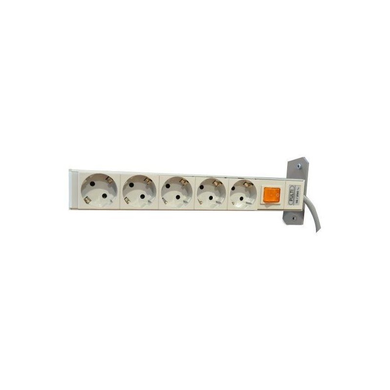Rampe Électrique avec 5 Prises et Interrupteur