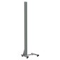Piètement Aluminium Simple – Hauteur 1960 mm sur Pieds