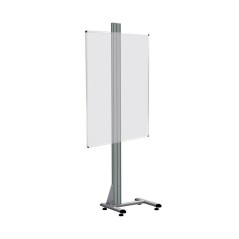 Piètement Aluminium Simple – Hauteur 1960 mm sur Pieds