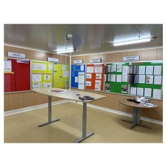 Mod’Info mural 1925 mm – Surface émail 800° pour affichage durable