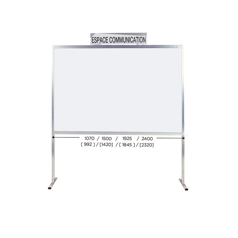 Mod’Info Central – Tableau d’Affichage L 1500 mm en Émail 800°