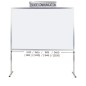 Mod’Info Central – Tableau d’Affichage 2400 x 2000 mm en Tôle Laquée Blanche
