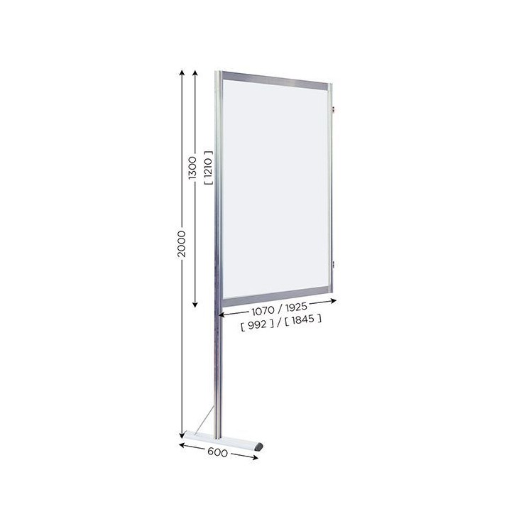 Mod’Info Extension – Tableau d’Affichage L 1070 mm en Émail 800° Mod’Info Extension – Tableau d’Affichage L 1070 mm en Émail 800°