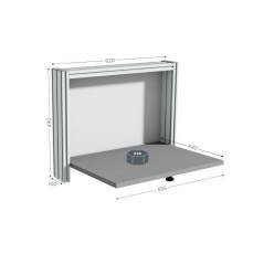 QUALIPOST 200A mural – Poste de travail électrique compact et ergonomique