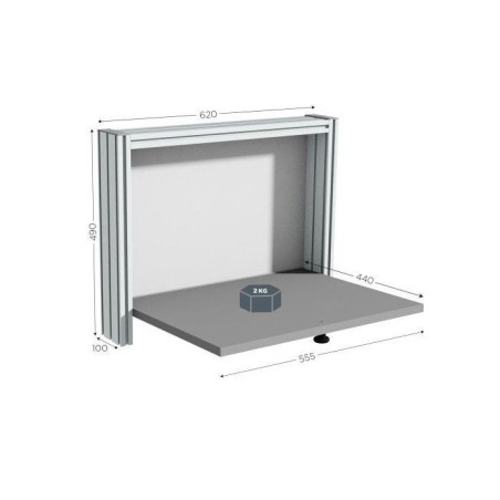 QUALIPOST 200A mural – Poste de travail électrique compact et ergonomique