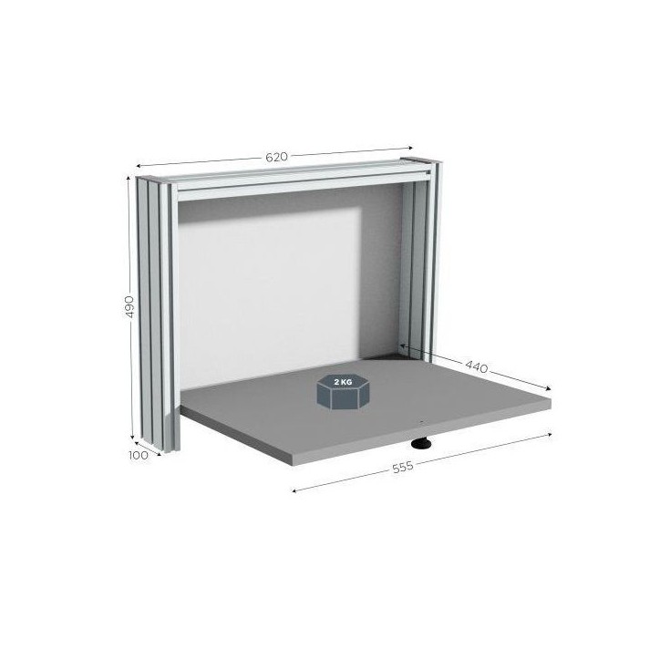 Poste de Travail Industriel Électrique Mural – QUALIPOST 200A