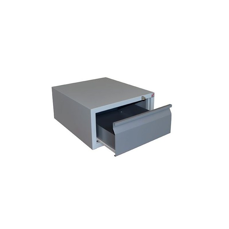 Caisson avec serrure pour poste de travail QUALIPOST 600
