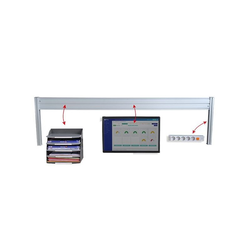 LEANERGO Aluminium – Poste de travail ergonomique LEANERGO Aluminium – Poste de travail ergonomique