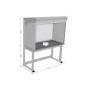Poste de contrôle qualité – Station ergonomique et modulable pour atelier