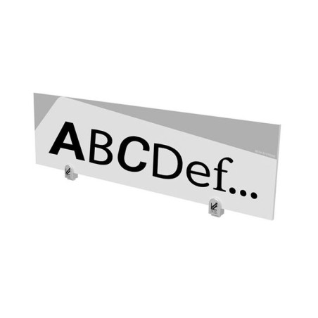 Bandeau design personnalisable – 1000 x 200 mm avec fixation