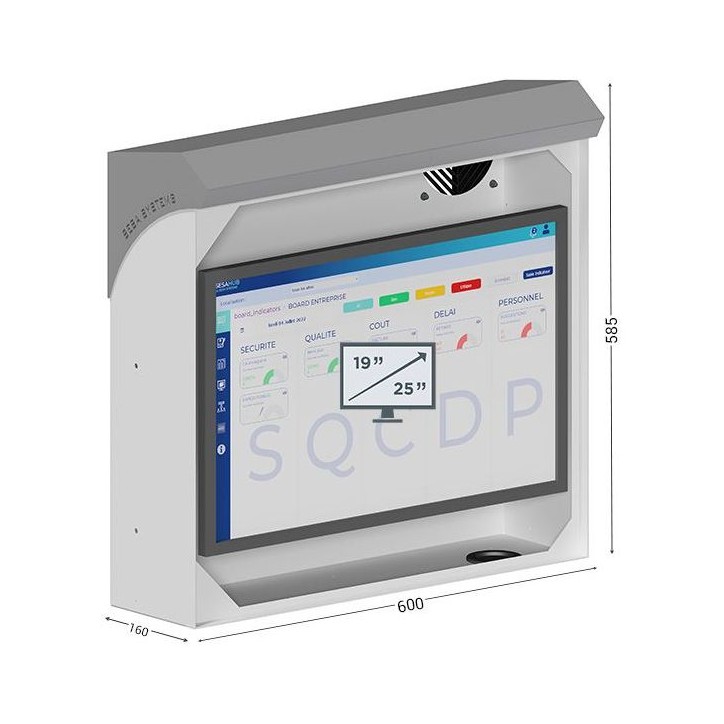 INFOPOST 200 – Support documentaire ouvert sans porte INFOPOST 200 – Support documentaire ouvert sans porte