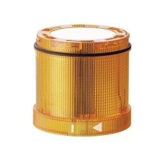 LEANANDON LED jaune Ø 70 mm – Signal lumineux 24V AC/DC IP65