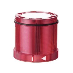 LEANANDON LED rouge – Voyant lumineux Ø 70 mm, H 66 mm, 24V AC/DC, IP65