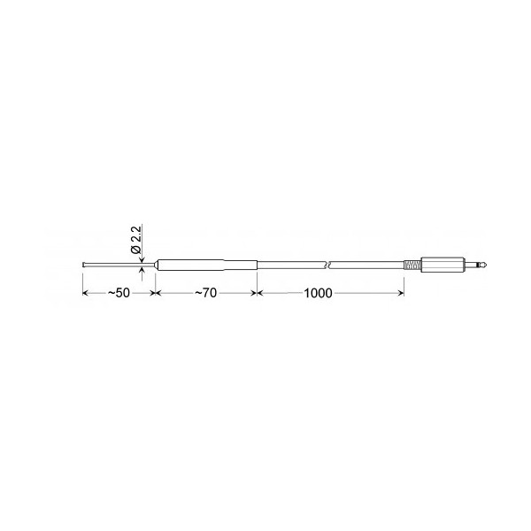 Sonde pour surfaces solides