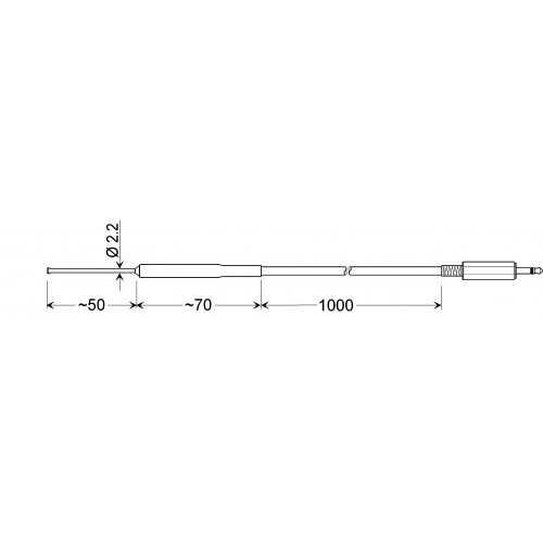 Sonde pour surfaces solides