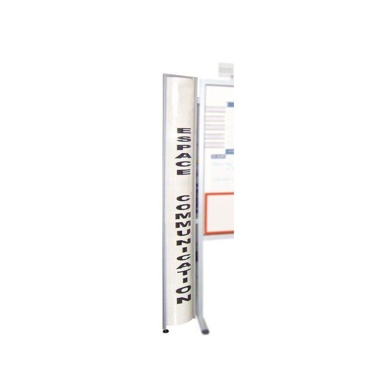 120160 : Bandeau bombé vertical personnalisable H 2000 mm 120160 : Bandeau bombé vertical personnalisable H 2000 mm