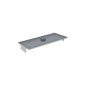 Etagère l 900 x P 500 mm fixation sur profil aluminium Etagère l 900 x P 500 mm fixation sur profil aluminium