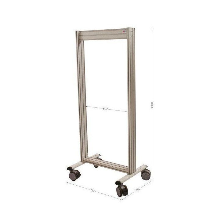 LEANPOST 600A nue l 757 x P 560 x H 1600 mm sur roulettes