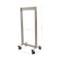LEANPOST 600A nue l 757 x P 560 x H 1600 mm sur roulettes LEANPOST 600A nue l 757 x P 560 x H 1600 mm sur roulettes