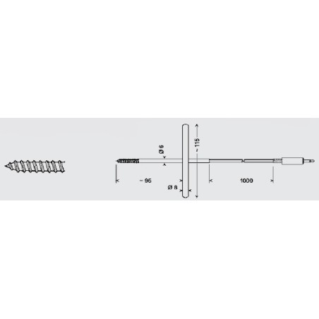 Sonde pour produits surgelés